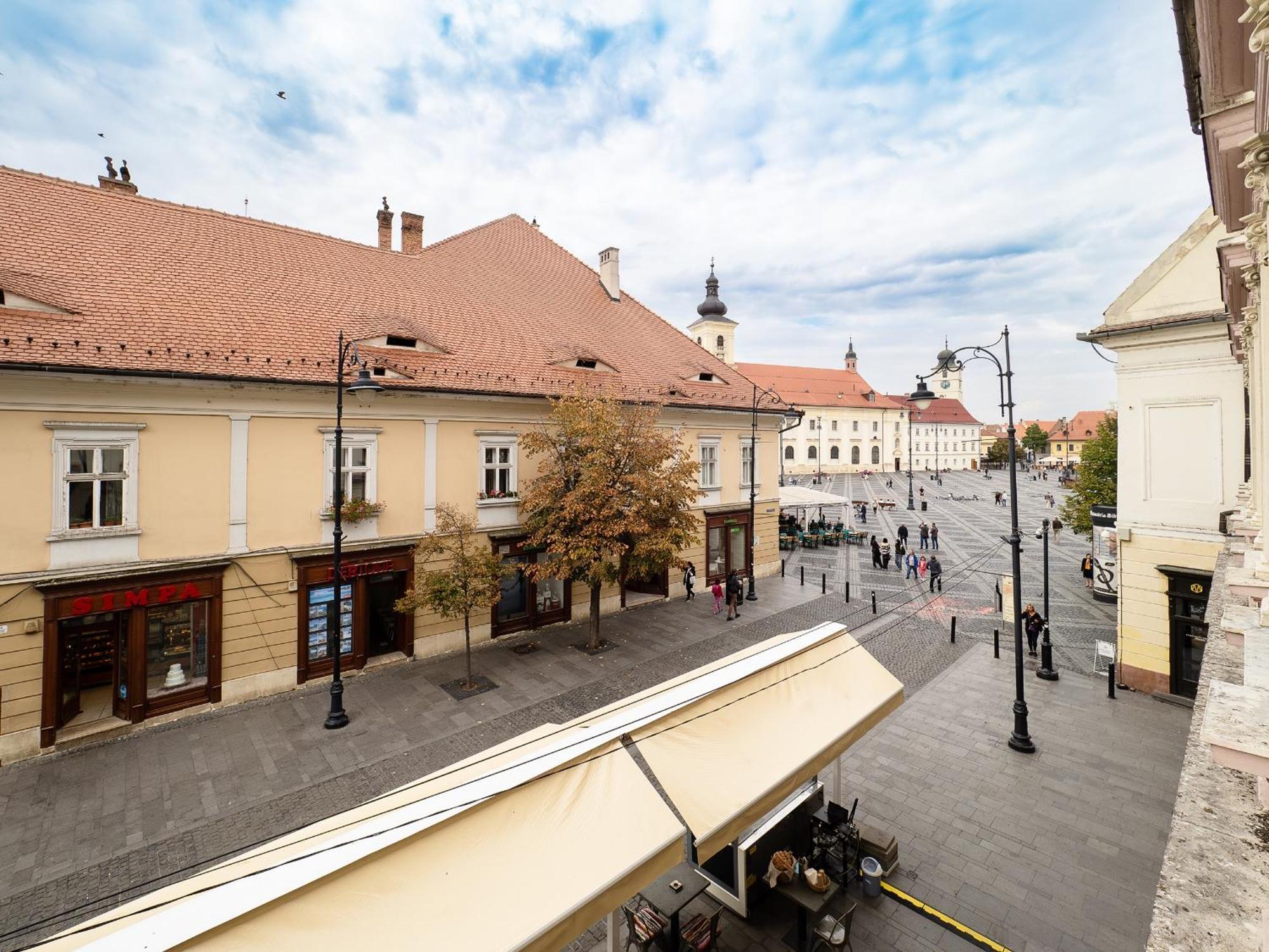 City Spirit Studio - Piata Mare & Balcescu View Sibiu Eksteriør billede